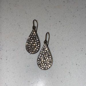 Rebel Designs Swarovski Crystal Teardrop Earrings